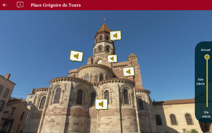 Visites Virtuelles de Blesle, Brioude et Lavaudieu !